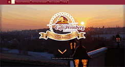 Desktop Screenshot of cafeweinberg.de